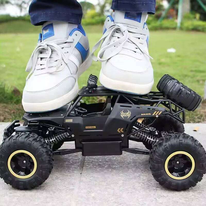 RC Car 1:12/16 Scale All Terrain 15KM/H High Speed 4WD Electric Vehicle with 2.4 GHz Headlight Remote Control Off-Road Truck Toy Z260304