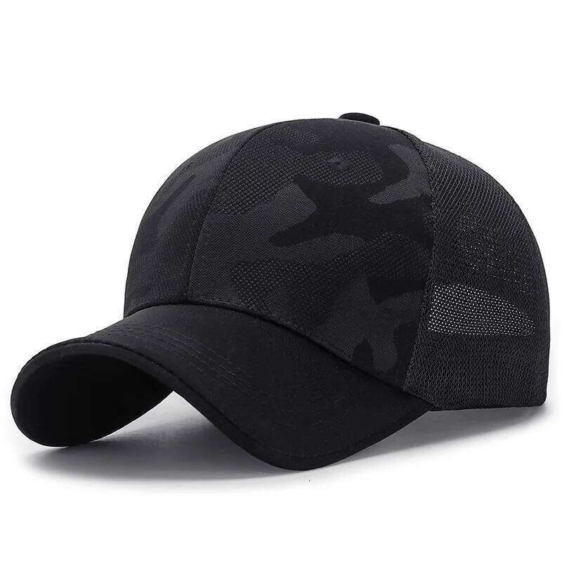 Spring Autumn New Camouflage Baseball Outdoor Leisure Simple Sunshade Men's and Women's Golf Hat Y260304