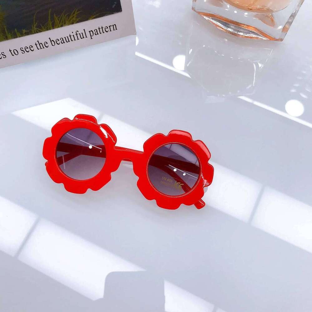 Baby Sunglasses, Sun Protection, Super Cute Sunglasses New Children's Sunflowers, Fresh Summer Glasses, Z260305