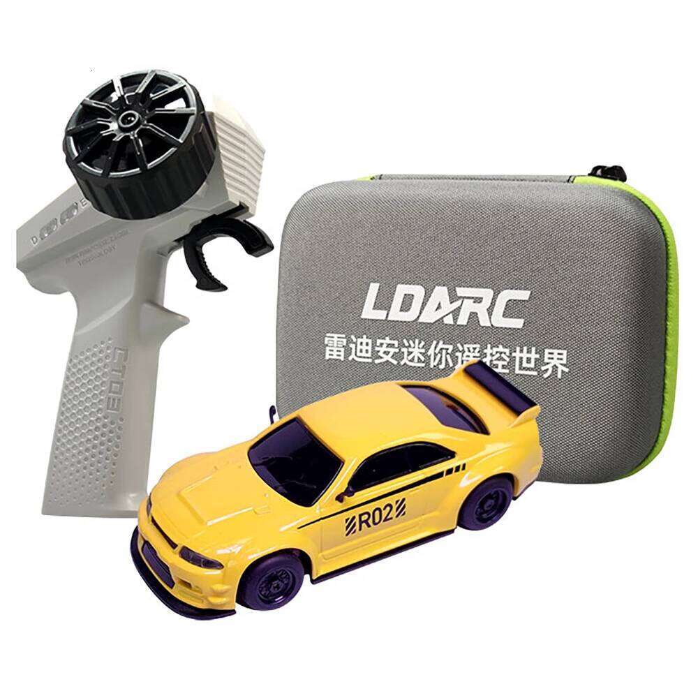 LDARC R02 Mini Rc Sports 1/64 Simulated Electric Remote Control Model Car Tabletop RTR 2.4G Adults Children'S Toys Gift Z260304