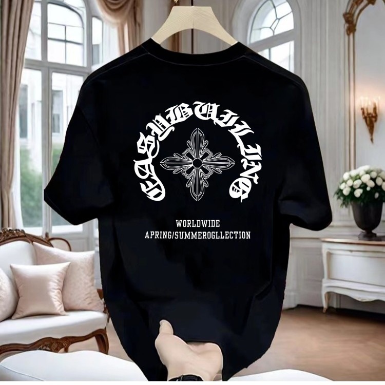 New Brand Classic T-shirt Clothing Fashionable And High-quality Pure Cotton Tee Summer Casual Breathable Half Sleeved Clothing Fashionable Top - view 7