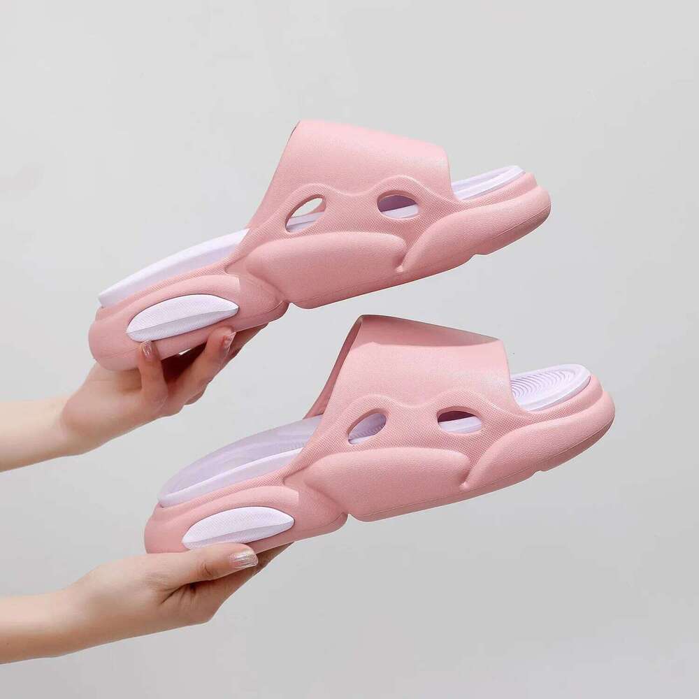 KIDMI Platform Flat Fashion Women EVA Summer Beach Slippers Home Bathroom Sandals New Unisex Shoes