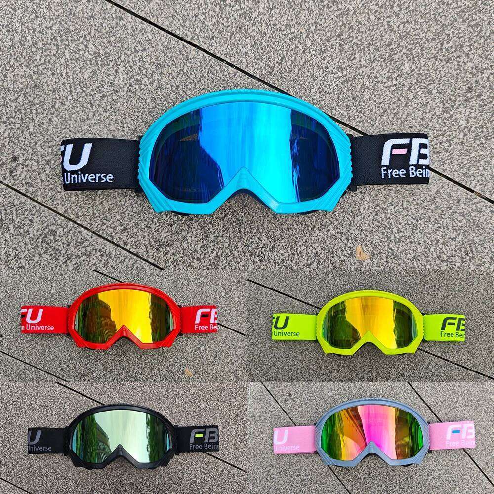2025 Trendy FBFU Goggles High-Definition, Windproof Dustproof For Skiing, Road Bikes, ATV BMX Men Women for Outdoor Sports S260304