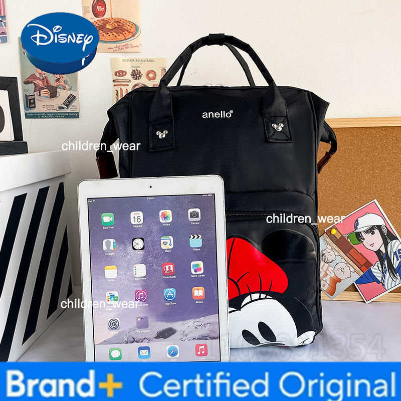 Disney Mickeys New Diaper Bag Backpack Luxury Brand Baby Bag Cartoon Fashion Diaper Bag Backpack Large -capacity Backpack H260305