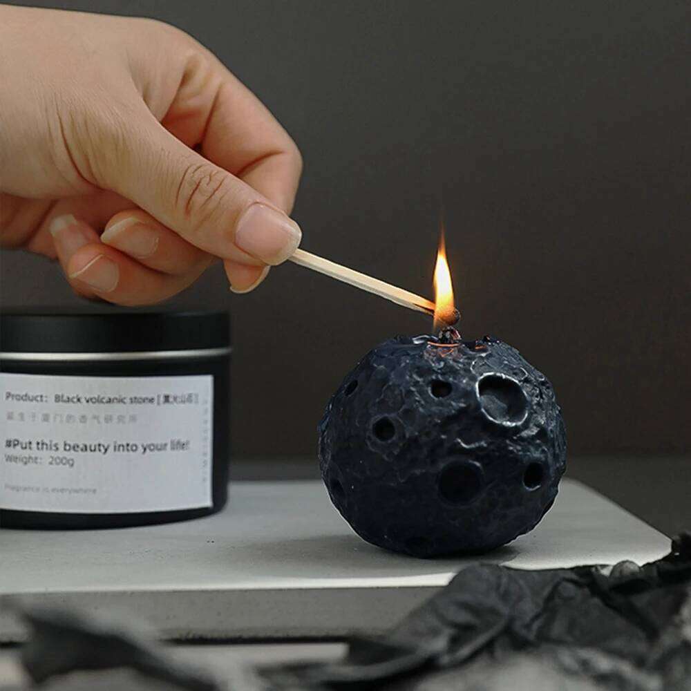 Creative Lunar Shape Scented Candles Home Decor Candle For Party Birthday Room Decoration Gift W260304 W260305