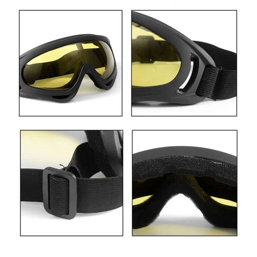 Outdoor Goggle Prevention Dust Splash Military Tactical Glasses Explosion Proof Motorcycle Ski Hike Men Mask Eyewear Accessories S260304