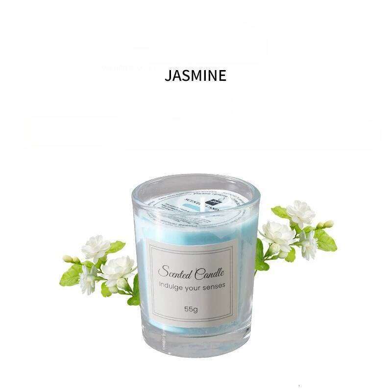 Candle/Gift Box with Floral Fragrance, High-end Glass Cup, Soy Smokeless Scented Candles, Birthday Gifts, Souvenirs W260304 W260305