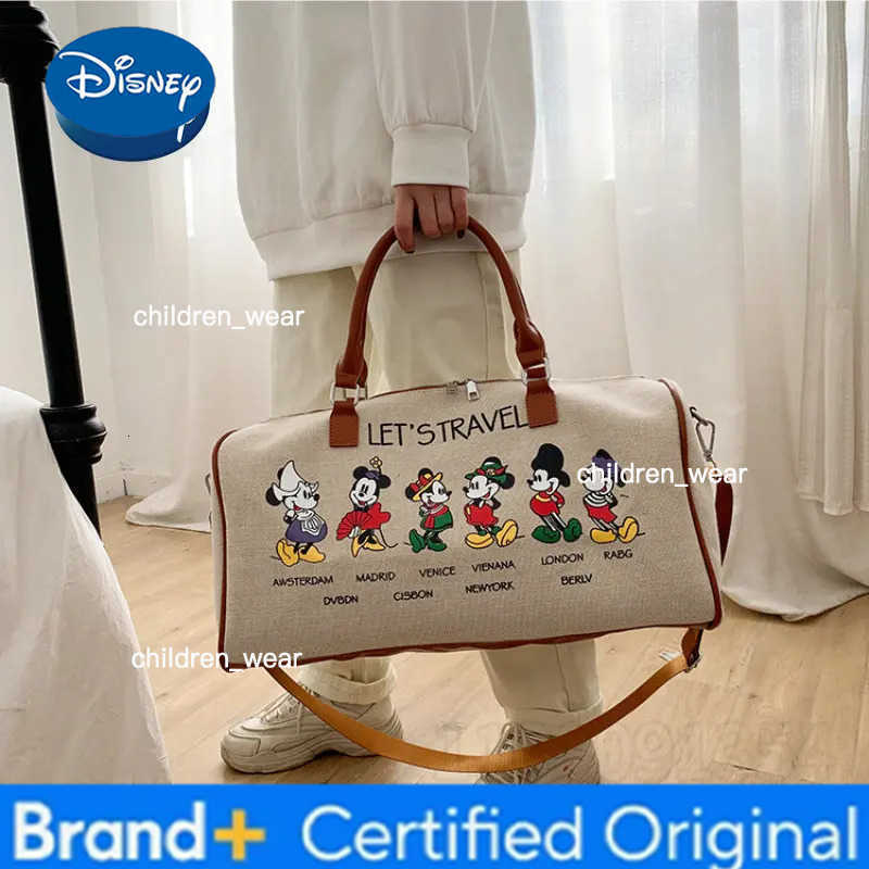 Disney Mickey New Diaper Bag Handbag Cartoon Cute Baby Diaper Bag Handbag Luxury Brand Fashion Baby Bag Multifunctional H260305