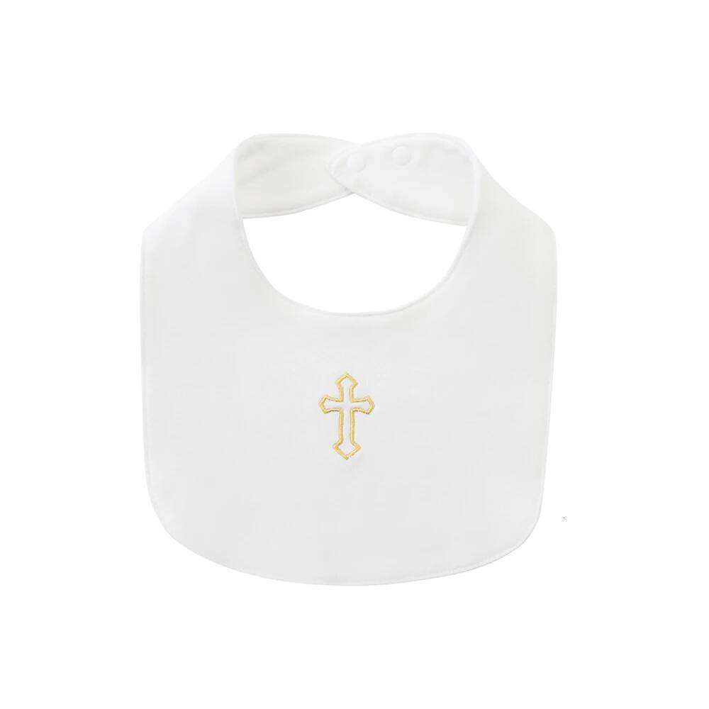 Golden Cross Baptism Sets for Infant Boys Girls 3 6 9 12 18 Months Baby First Christening 5 Pieces Costume Spring Unisex Clothes Z260304