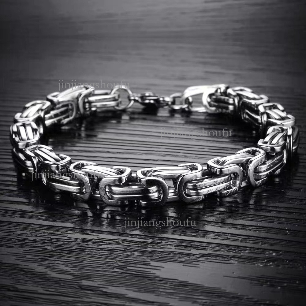 2026 Designer Stainless Steel Bracelet Luxury Brand Europe And America Male And Female Couple Cuban Chain Simple Fashion Titanium Steel Bracelet Trend