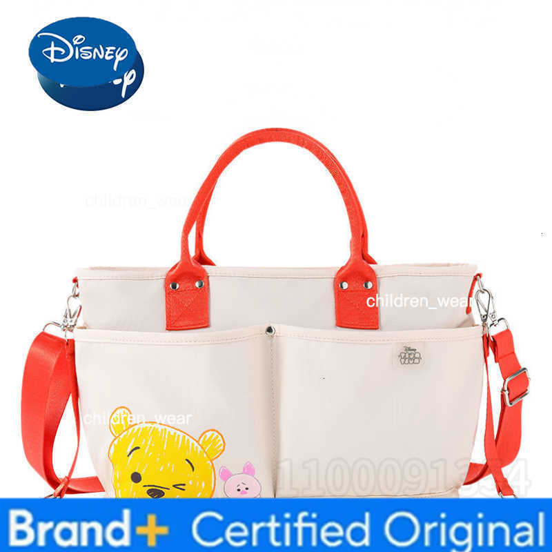 Disney New Diaper Bag Handbag Large Capacity Fashionable Baby Diaper Bag Multifunctional Lightweight Baby Products Storage Bag H260305