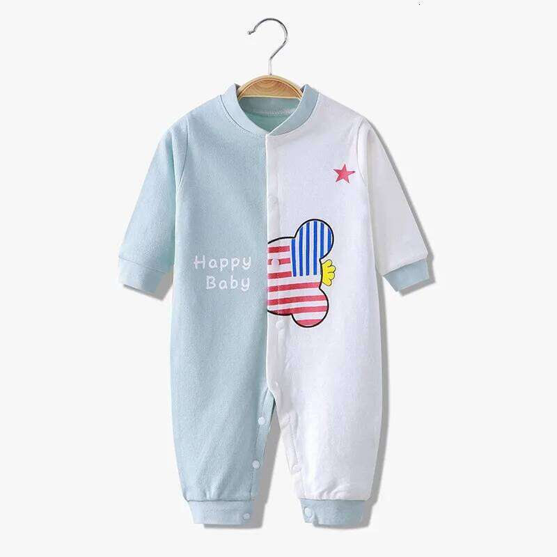 2021 Winter Newborn Pajamas Baby Funny Toddler Clothes Fashion Lovely Infantil Romper Girls Onesie 3 6 12 24 Month Z260304