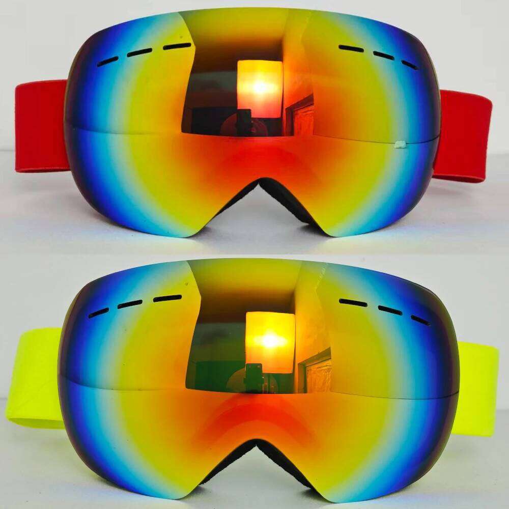 All Day Ski Goggles Snowmobile Gear HD Protective Lenses Windproof Breathable Dustproof Unisex Fashion Accessories S260304