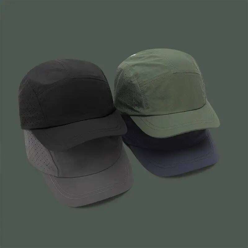 Summer Thin Breathable Mesh Baseball Caps For Men And Women Outdoor Camping Leisure Sun Protection Quick-drying Hiking Hats Y260304