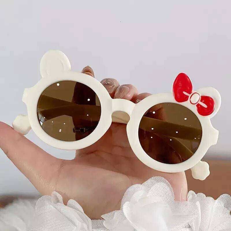 Children's baby cute cartoon UV-proof sunglasses trendy girl men's and women's sunshades must be photographed Z260304
