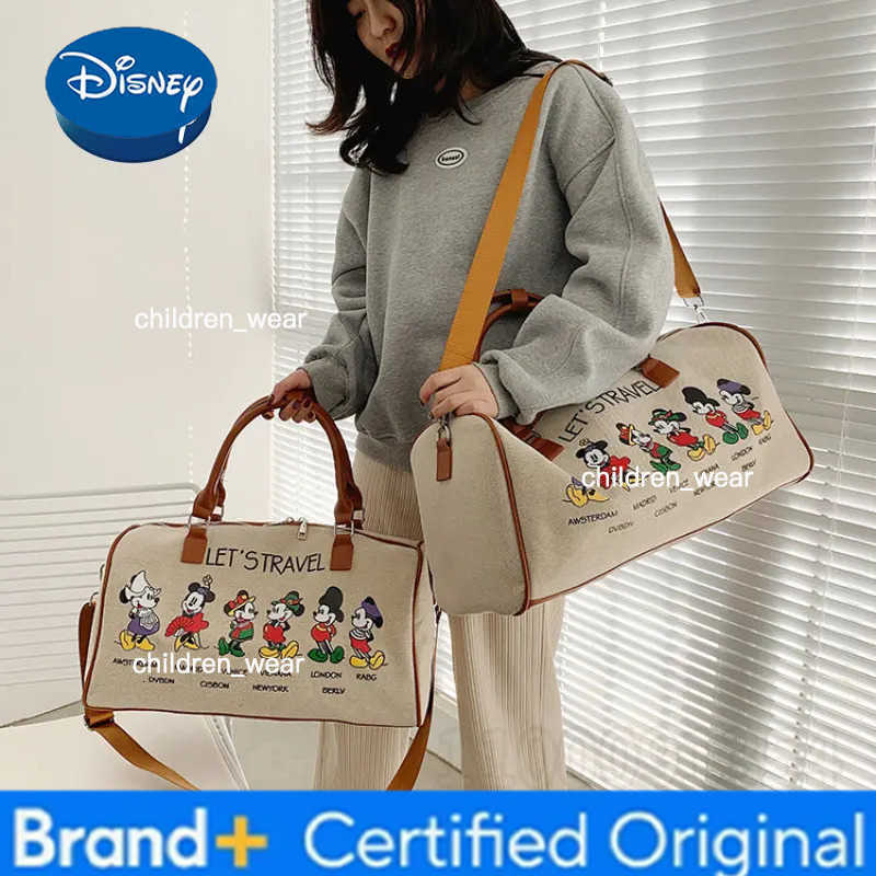 Disney Mickey New Diaper Bag Handbag Cartoon Cute Baby Diaper Bag Handbag Luxury Brand Fashion Baby Bag Multifunctional H260305
