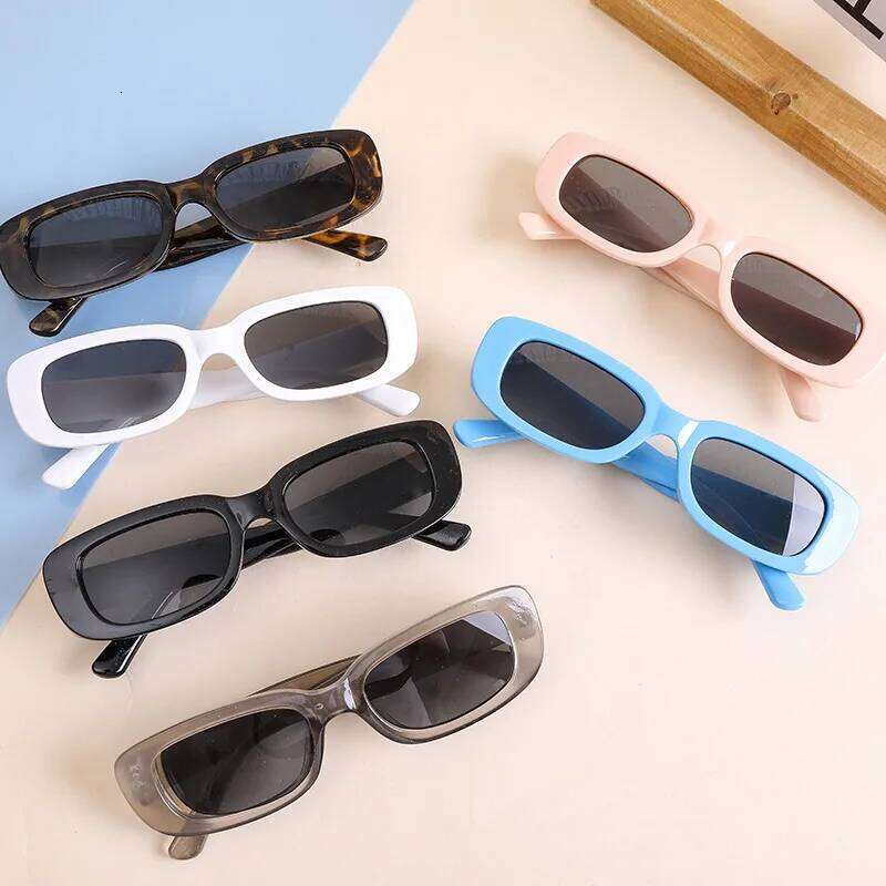 2025 New Cute Children's Boys' And Girls' Baby Concave Shape UV Resistant Sun Vacation Sunglasses 2-8 Years Old Z260305