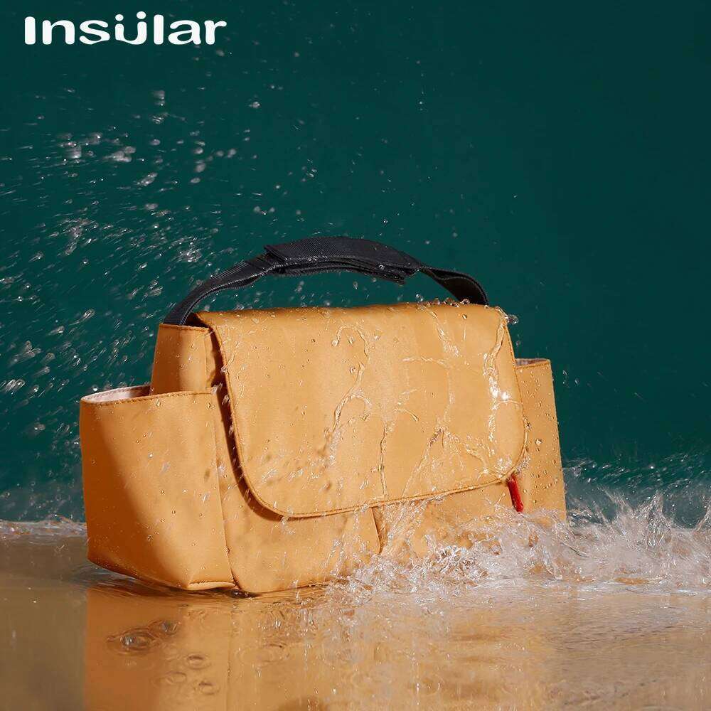 Baby Bag Pram Stroller Cup Holder Cover Trolley Organizer Pouch Travel Accessories Z260304