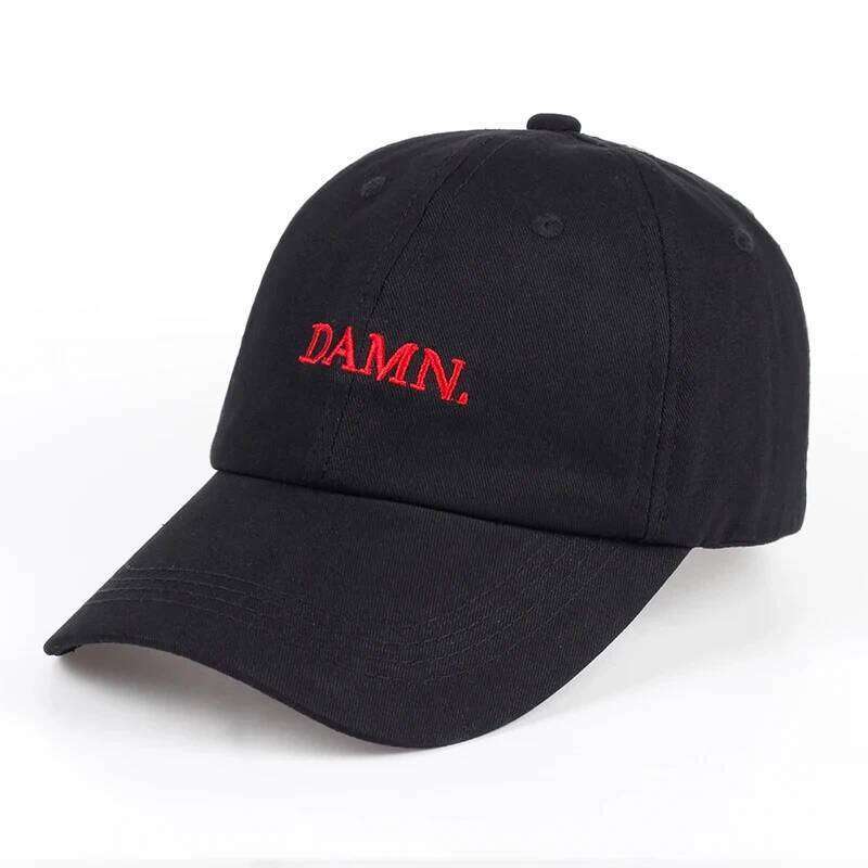 DAMN Hats for men and woman Embroidered DAMN. Dad Hat Hip Hop Stitched Kendrick lamar Unstructured Rapper Snapback Baseball Cap Y260304