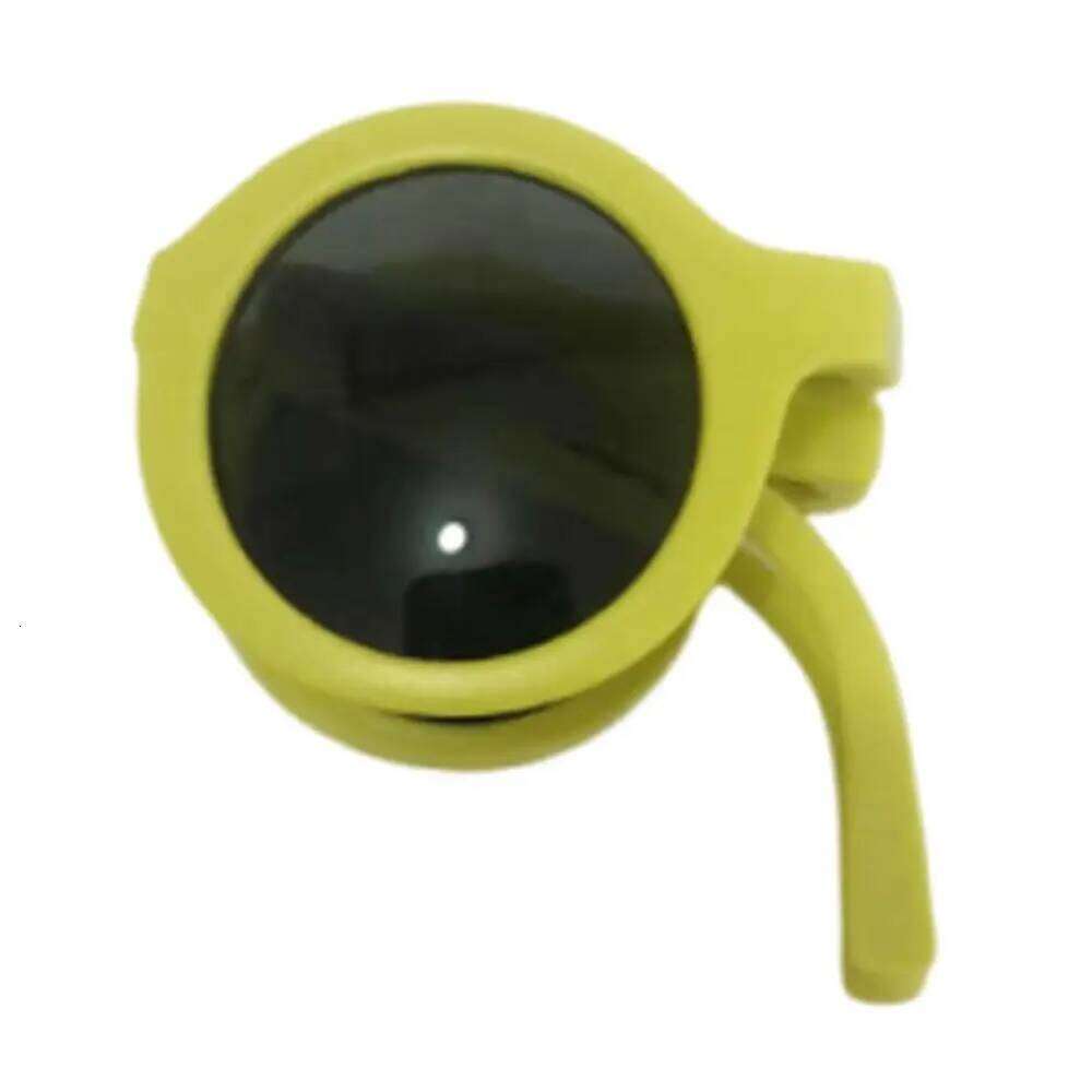 Candy Children's Sunglasses Foldable Design Macaron Colored Glasses Round Frame Sun Protection Z260305