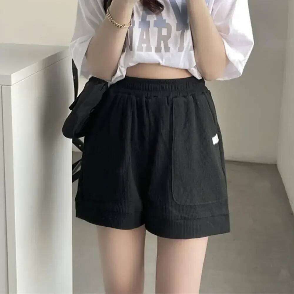 Women's Wide-Leg Sports Stay Cool Comfortable Casual Wear Elastic Waist Loose Shorts Running Supply XJ260305