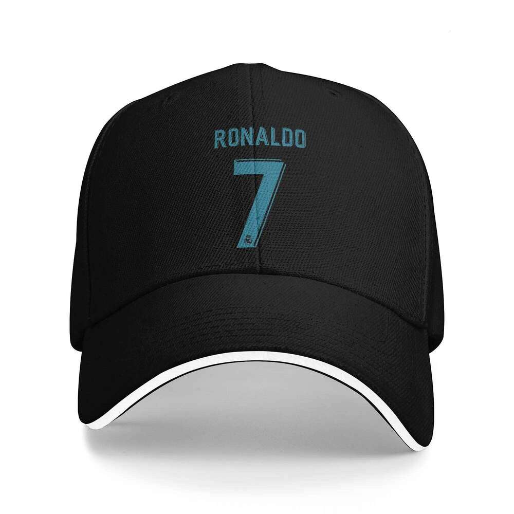 Cristiano-Ronaldo CR7 Signature Women Men Baseball Casual Outdoor Cap Fashion Sunscreen Sunshade Spring Trucker Hat Y260304