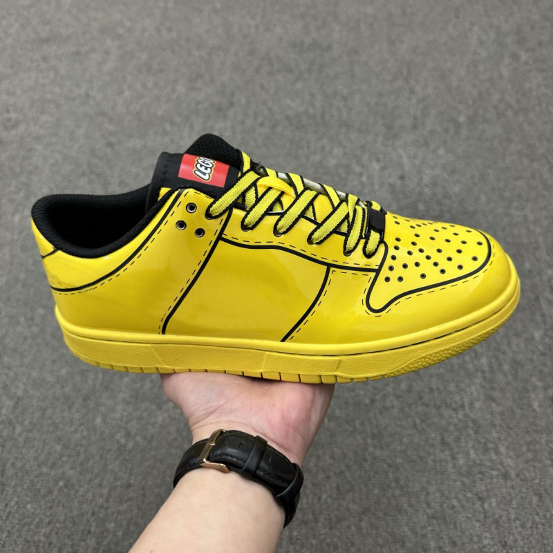 Designer Shoes Low LEGO Tour Yellow Running Shoes Sports Men Women Sneakers Runner Sports Euro 36-45