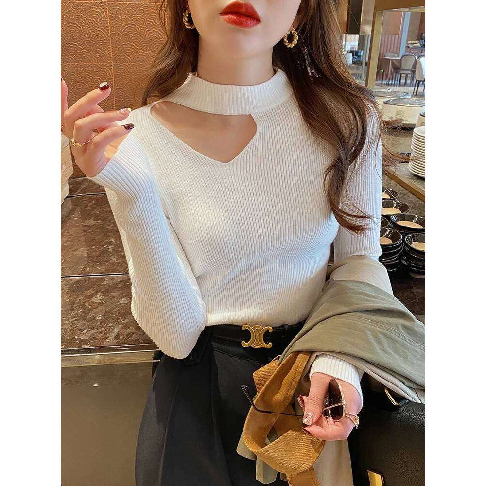 Basic Hollow Out Sweaters Autumn Winter Tops Slim Jumper Soft Warm Pull Women Pullover Knitted Sweater 2026 XJ260305