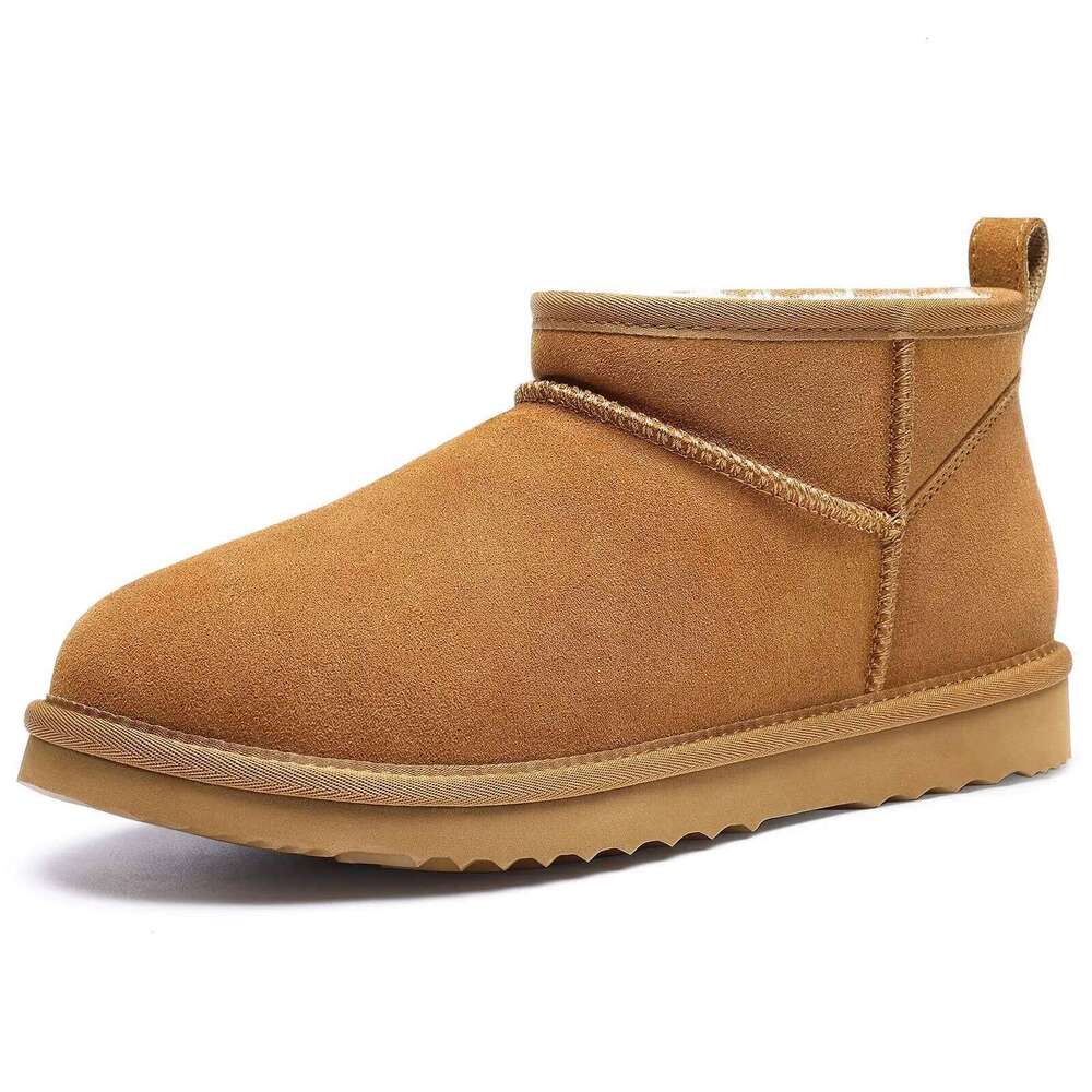 Kidmi Winter Cotton Warm Short Plush Snow Nonslip Cashmere Ankle Shoes Comfort Fur House Women Boots