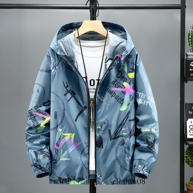 New Summer Clothing for Men, Printed Thin Sun Protection Shirt, Outdoor Sports Quick-Dry Skin-Friendly Fishing Shirt