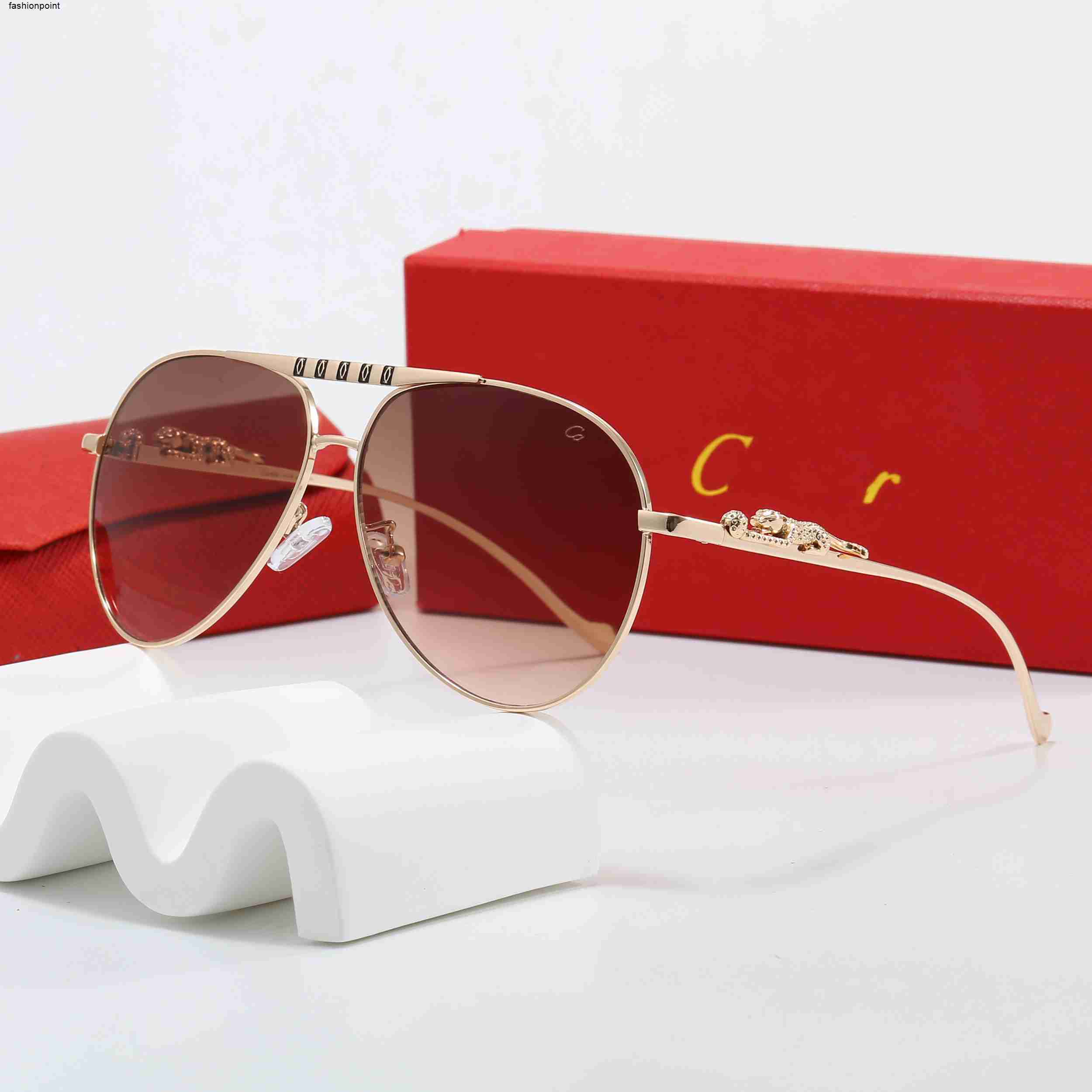 Sunglasses Designer Sunglasses for Women mens sunglasses Classic Metal frame triangles Eyeglasses Goggle Outdoor Beach For Man Mix Color Polarized light 1127
