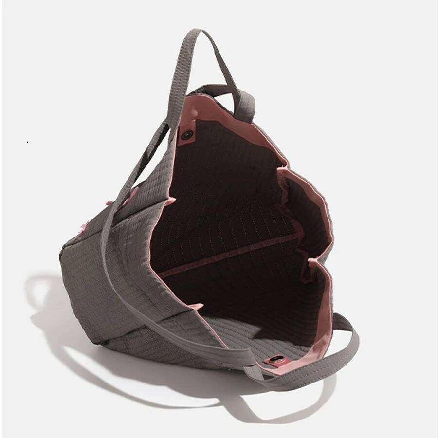 2024 New Women's Solid Color Tote Commuting Shoulder Bag Fashion Bow Simple Large Capacity Handbag Small Big Size Z260304