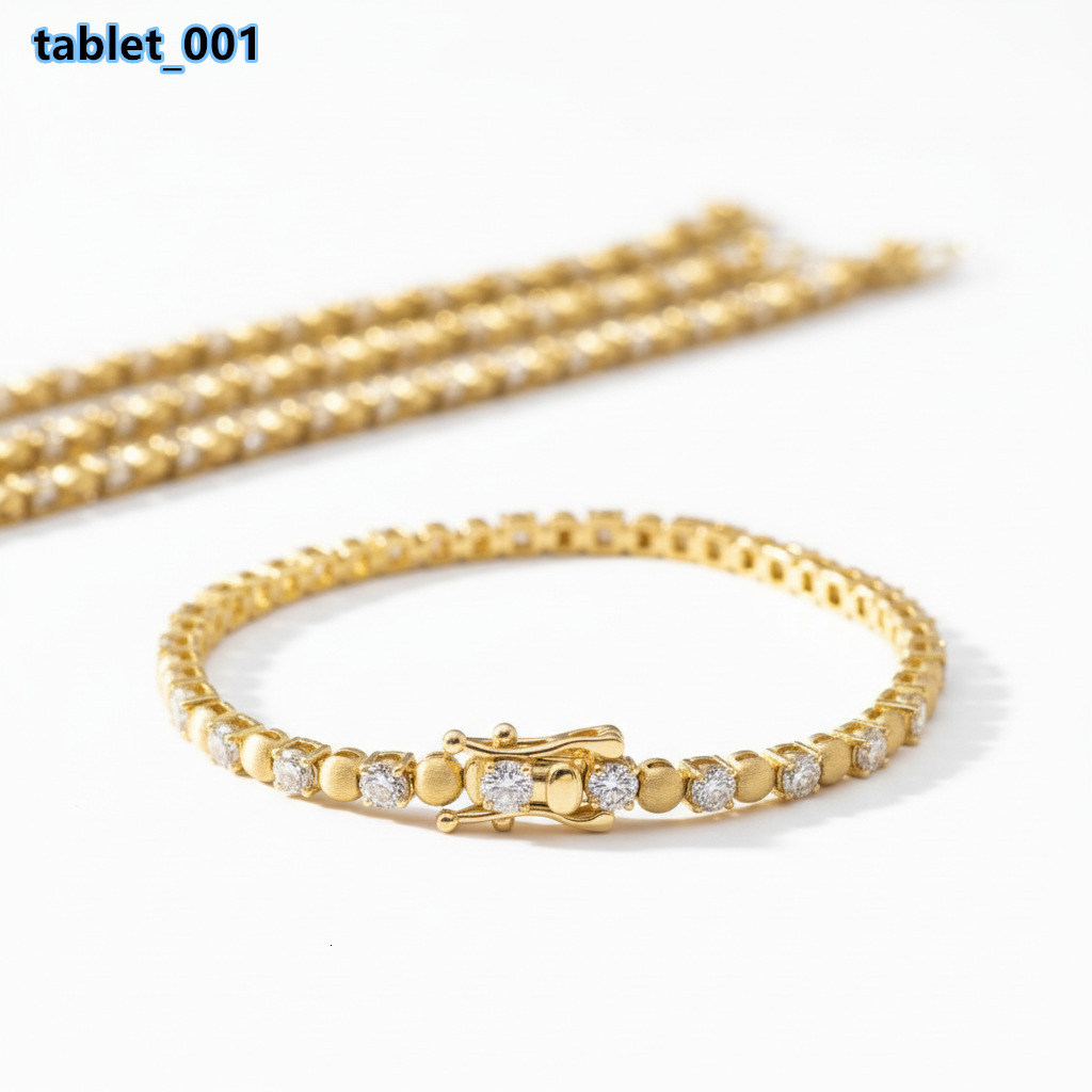 Multiple sizes Round Cut 25MM-8MM VVS Moissanite Tennis Bracelet S925 Sterling Silver Gold Plated Hand Chain Jewelry for Women