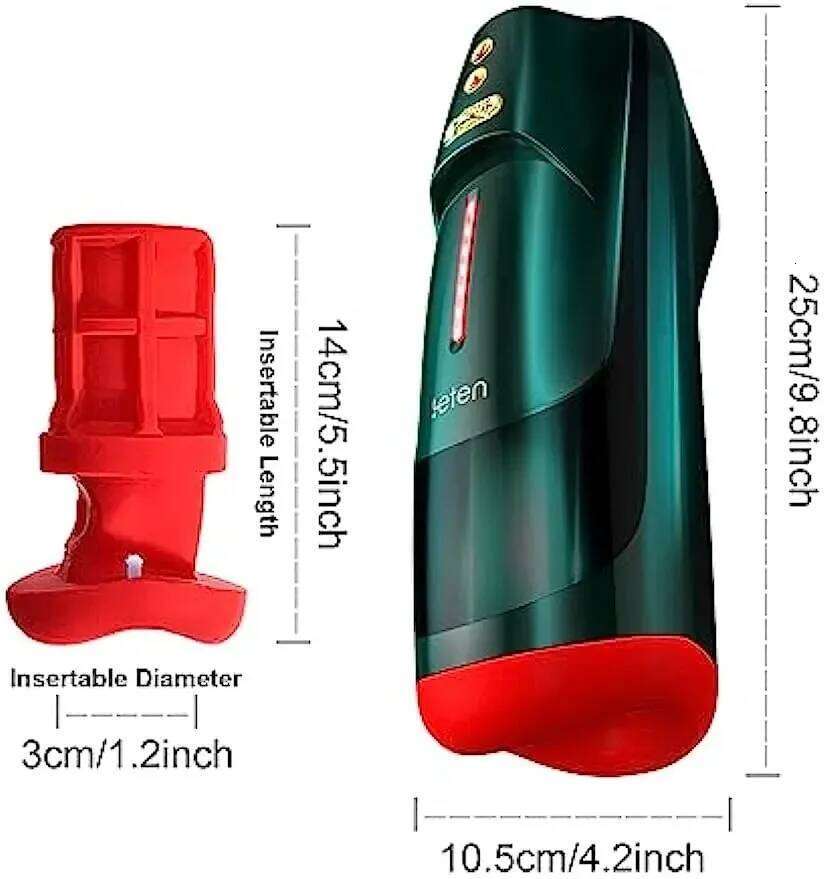 Automatic Piston Blowjob Machine Women Moaning Heating Vibrating Stroking Modes Multifunctional Adult Men Masturbator Sex Toys W260305