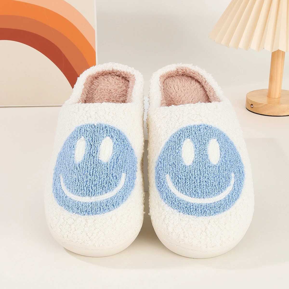 Womens Winter High-End Cotton Slippers Womens Indoor Home Plush Warm Maternity Slippers Couple Slippers with Added Fleece for Men in Autumn and Winter