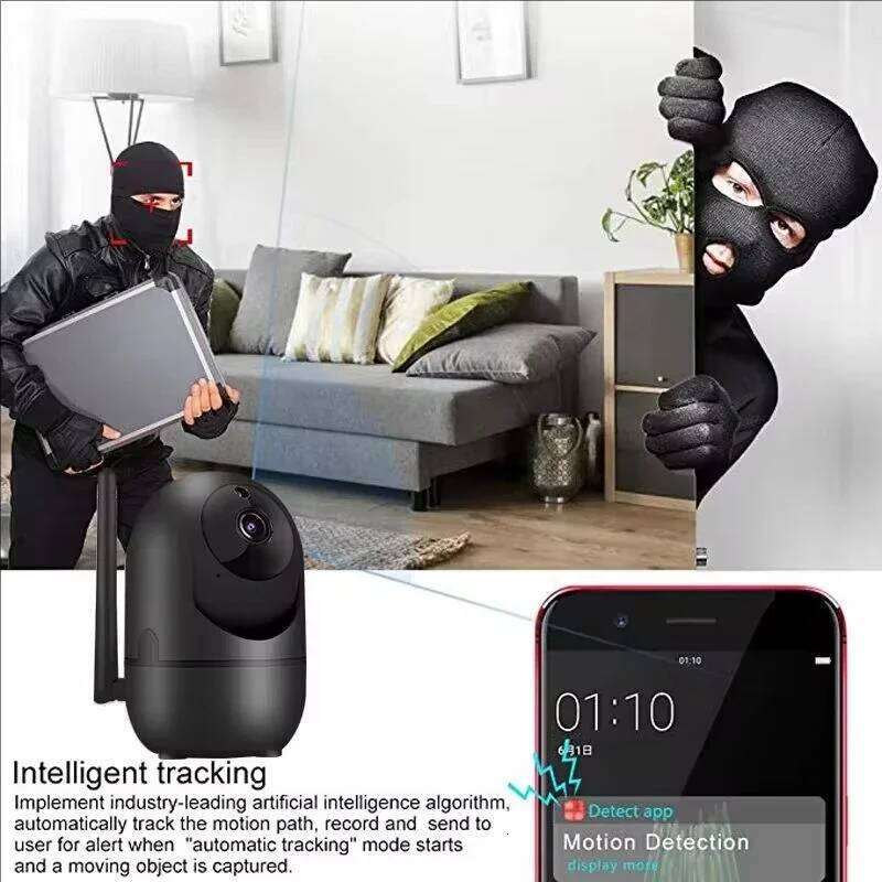 Wifi IP Smart Home Auto Tracking 1620P Full Night Vision Network Wireless CCTV Video Baby Security Camera 26W0306