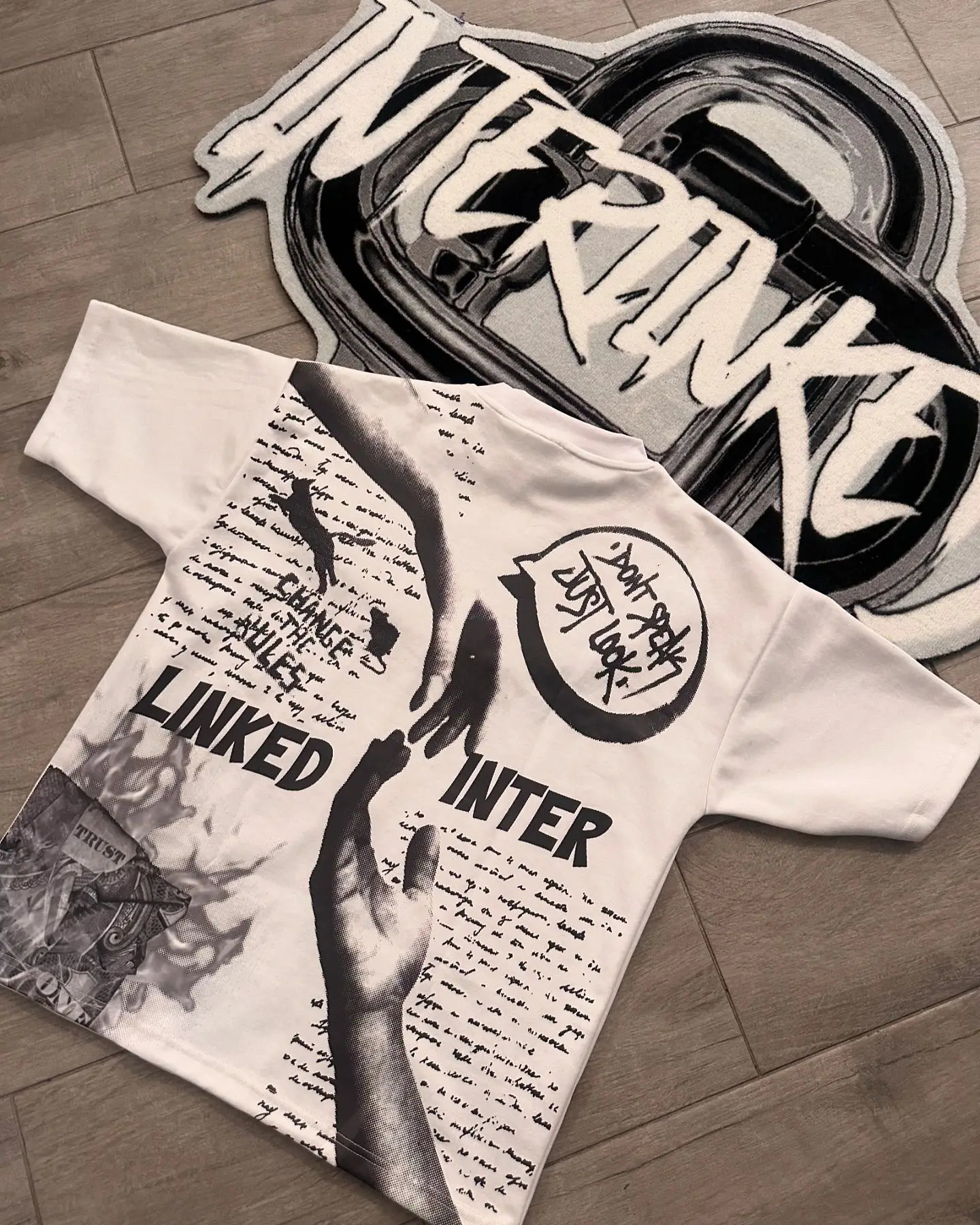 Y2k Harajuku Fashion Men Clothing Retro Street Alphabet Print Oversized T-shirt Summer American Couple Casual Loose Short Sleeve 260304