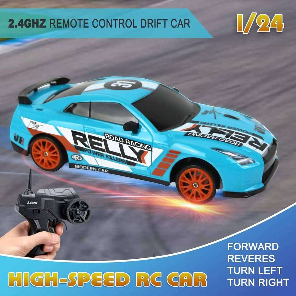 1:24 High Speed Drift Cars 4WD Remote Control Racing Competition Race Car 4x4 RC Truck Vehicle Gift Boys Toy C260305