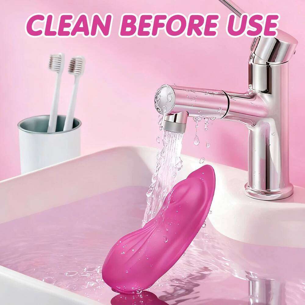 Clitoris Clit Stimulator Wearable Vibrator Female Masturbation Panties Vibrating Sex Toys for Adults W260305