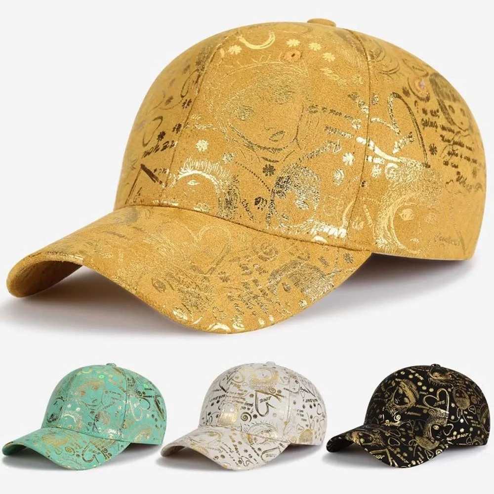 Adjustable Graffiti Baseball Cap American Style Sunscreen Patterned Peaked Hat Cotton Hip-hop Sunshade Casquette Outdoor S260306