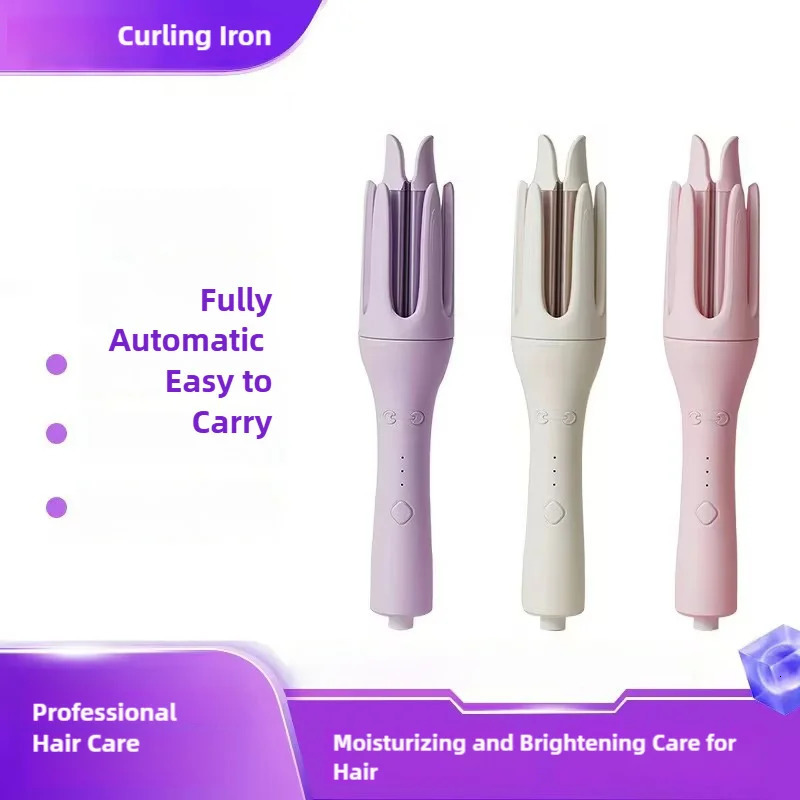 Automatic Rotating Curling Iron Electric Rotation Does Not Hurt Hair Portable Hair Curler for Comfortable and Safe Hair Styling 260305