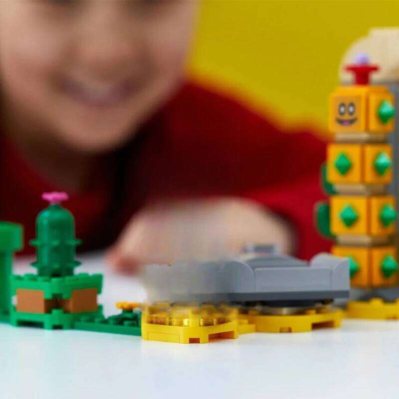Compatible with Brothers Building Blocks Adventure Game Series Super Desert Key Thorn Ball Expansion Level 71363 Toy Z260306