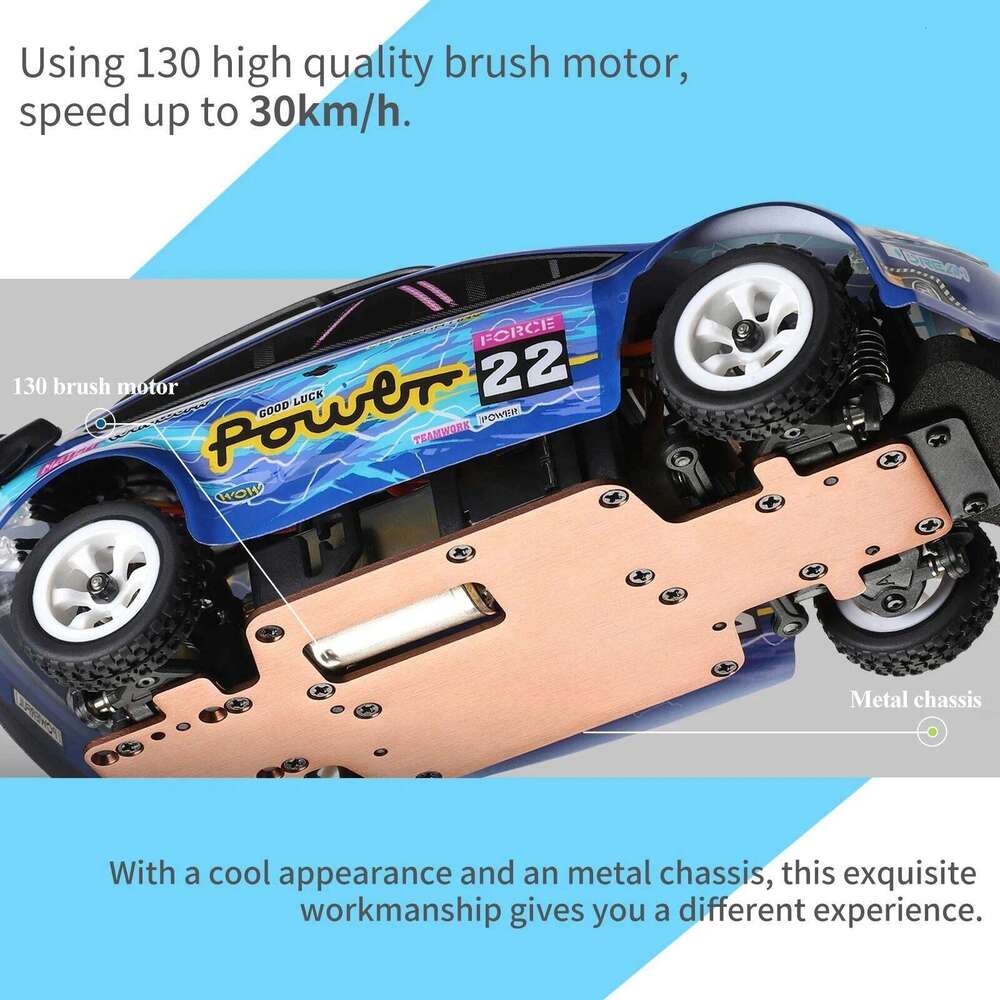 Wltoys 284010 30Km/H Mosquito RC 2.4GHz Off-Road RTR Rally Drift Car 4WD 1/28 V2/LCD/V8 Remote Control High Speed Racing C260305