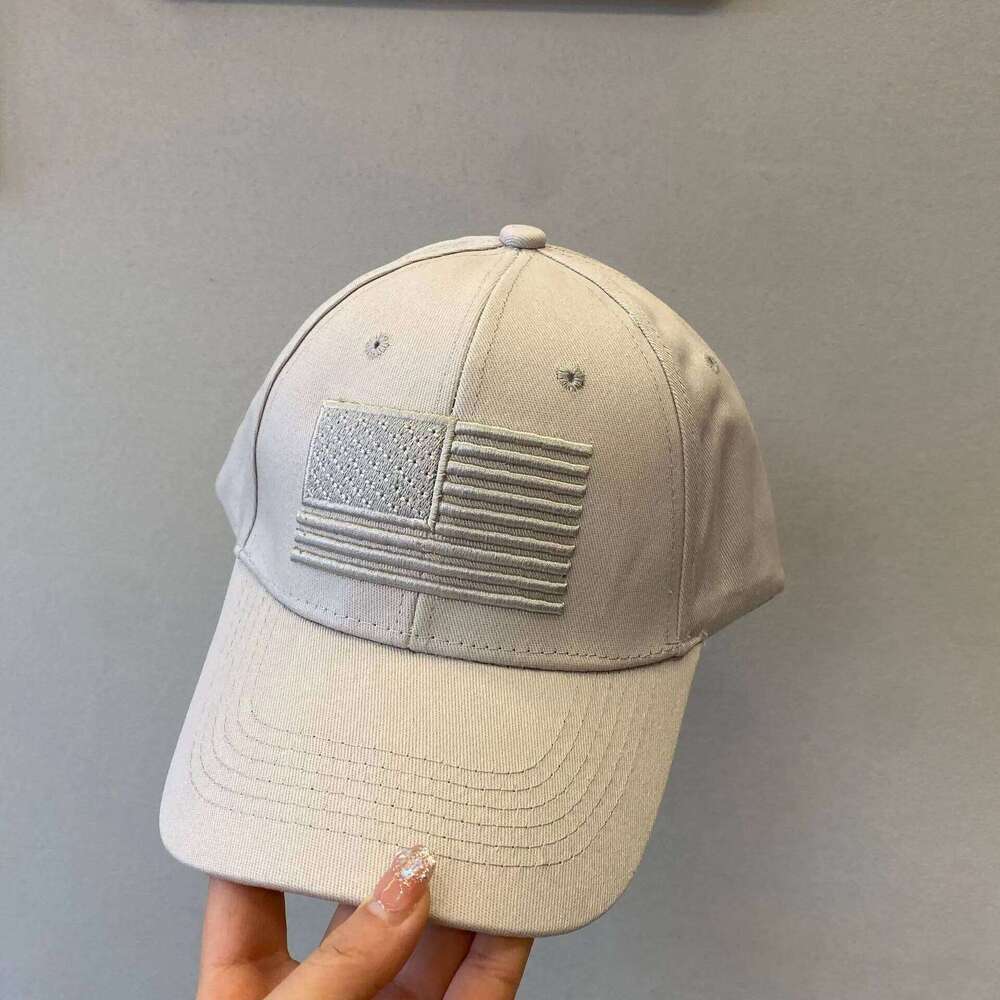 National Flag Embroidery Baseball Outdoor Sports Sun Protection Visor Casual Cap Classic Versatile Style Comfortable Hat Y260304
