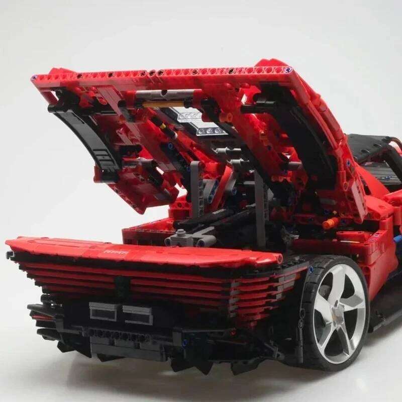 3778PCS Technical 1:8 SP3 Super Speed Car Building Blocks MOC Assemble Bricks Sport Vehicle Toy Adult Kid Gift Z260305