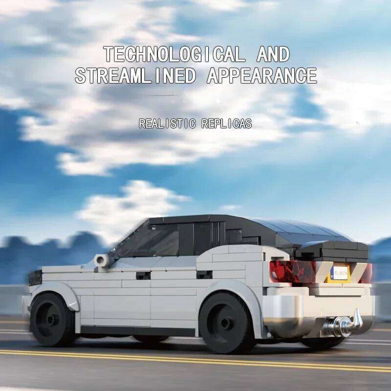 329PCS SUV Vehicle Building Blocks Classic City Electric Car Model Bricks Children's Educational Assembly Toys Holiday Gifts Z260305