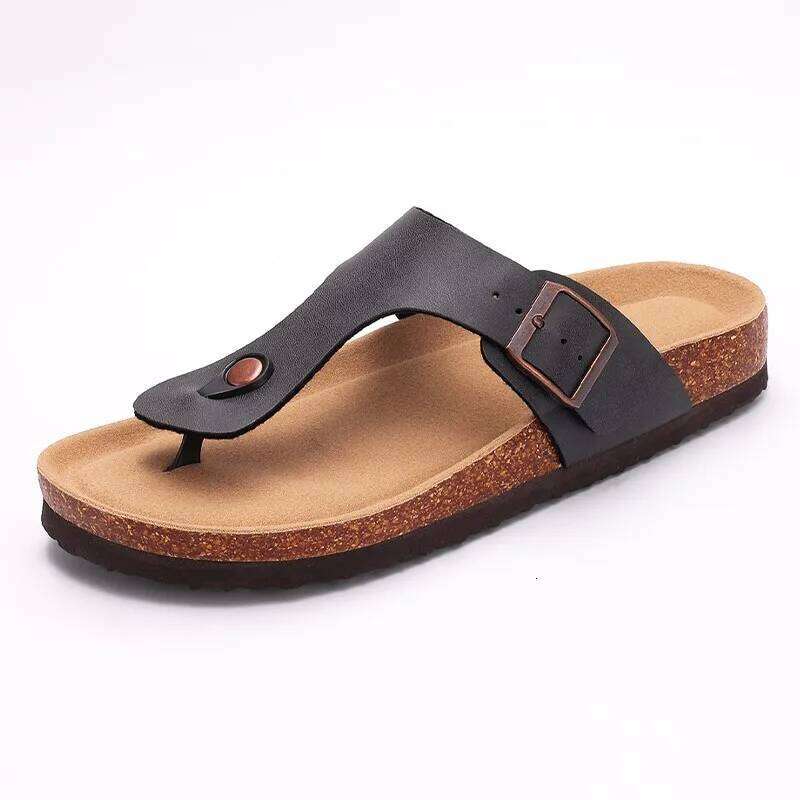 Litfun Fashion Clogs Flip Flops For Women Men Classic Cork Footbed Mules Outdoor Comfortable New Beach Sandals With Arch Support