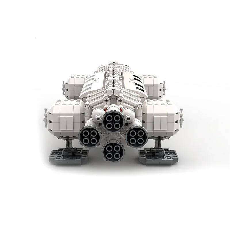 MOC The Shuttle Space 1999 Eagle Spaceship Building Blocks New Spaceport Launch Center Aircraft Bricks Idea Toys Children Gifts Z260306