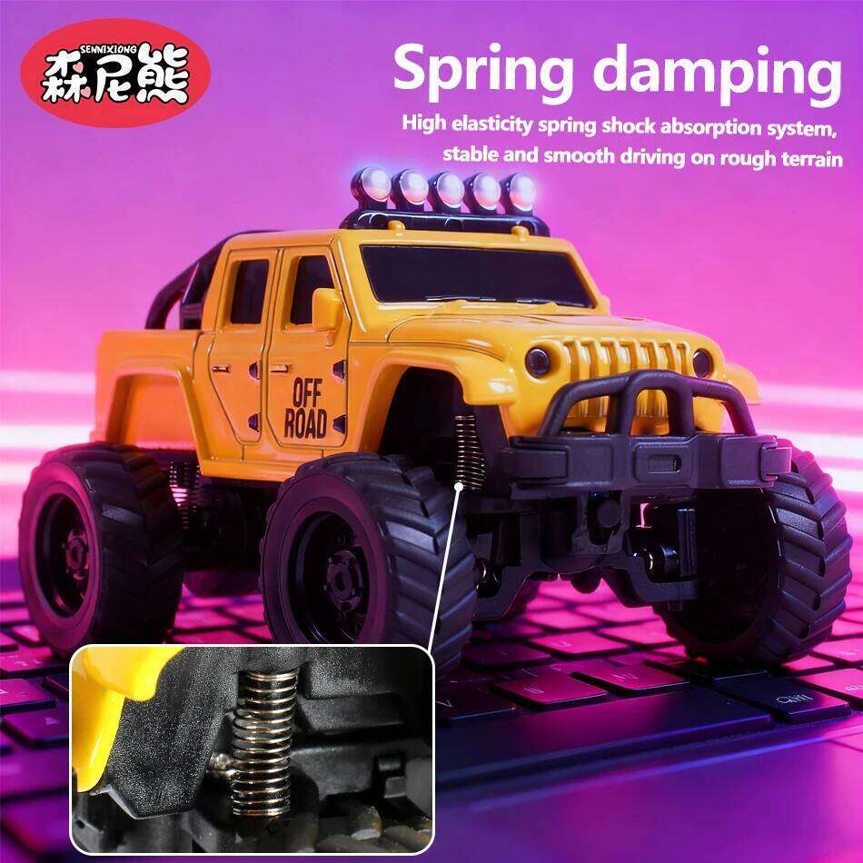 SENNIXIONG 1:64 MINI Alloy RC Off-Road Car All Terrain Vehicle RTR Speed Drift SUV Climbing Truck Toy for Children Holiday Gift C260305