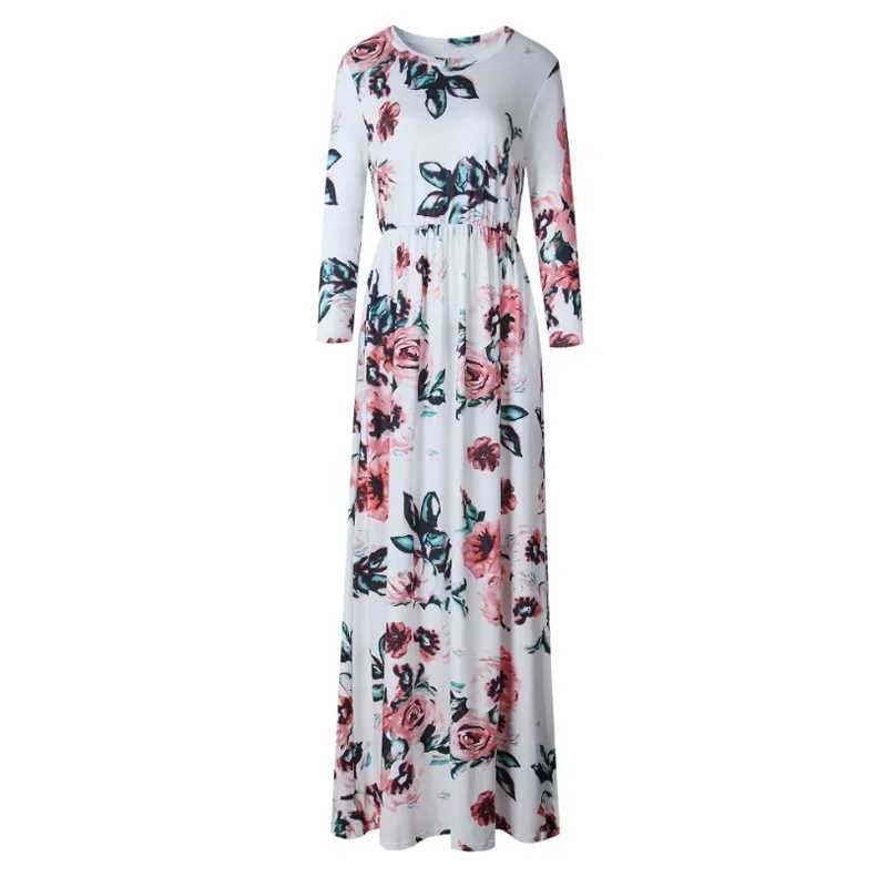 Summer Maxi Dress Women 2025 Pink Floral Print Boho Beach Dress Ladies Evening Party Long Dress Sundress Vestidos De Festa 3XL X260306